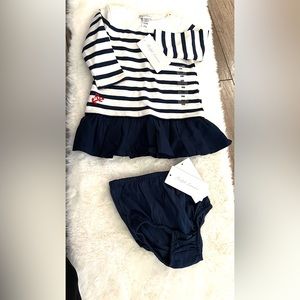 Ralph Lauren, 2 piece, size, 6M.